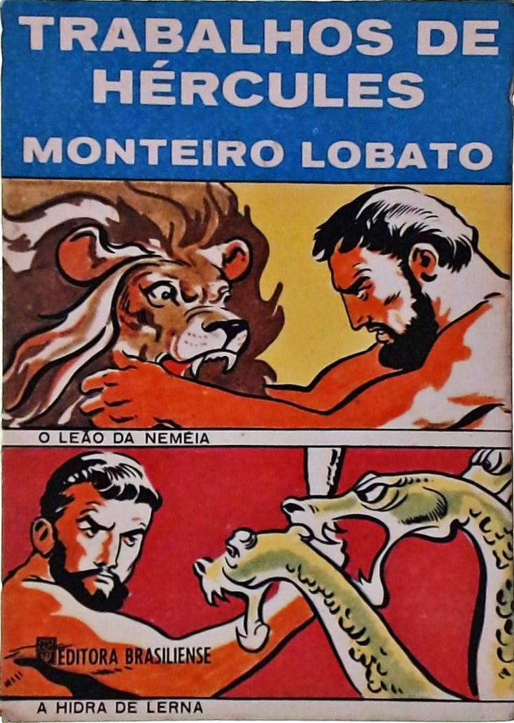 Os Doze Trabalhos De Hércules Vol 1 Monteiro Lobato Traça Livraria