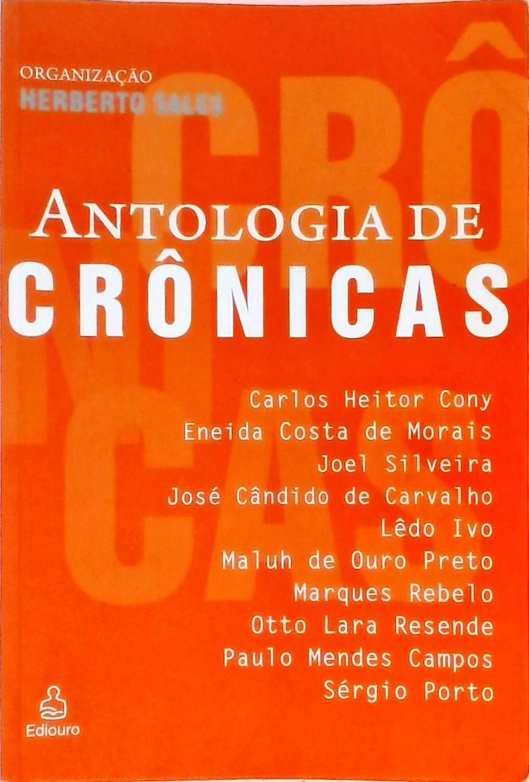 Antologia Escolar De Crônicas Herberto Sales Traça Livraria e Sebo