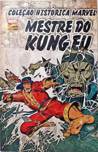 Coleção Histórica Marvel Mestre Do Kung Fu Box 4 Volumes