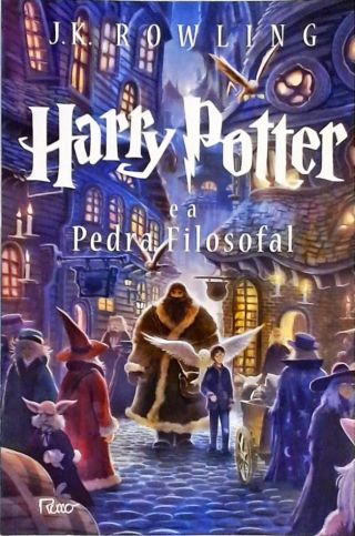 Harry Potter E A Pedra Filosofal J K Rowling Traça Livraria e Sebo