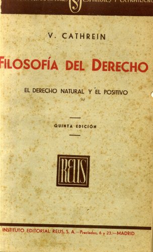 Filosofía del Derecho El Derecho Natural y el Derecho Positivo