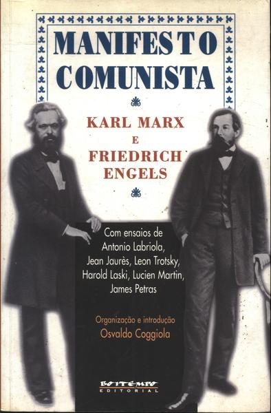 Manifesto Comunista Karl Marx E Friedrich Engels Traça Livraria E Sebo 4225