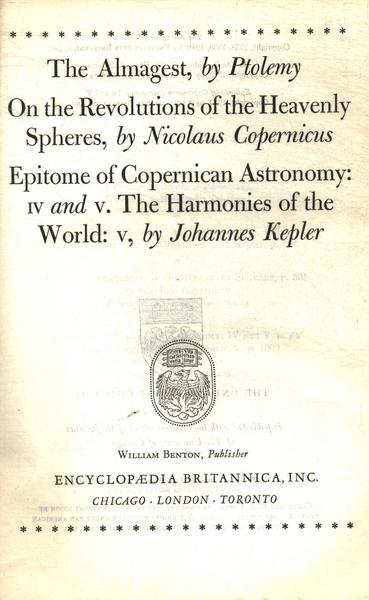 On the revolutions of the heavenly - COPERNICUS - Compra Livros na