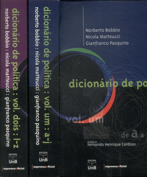 Dicionário de Política. 2 volumes