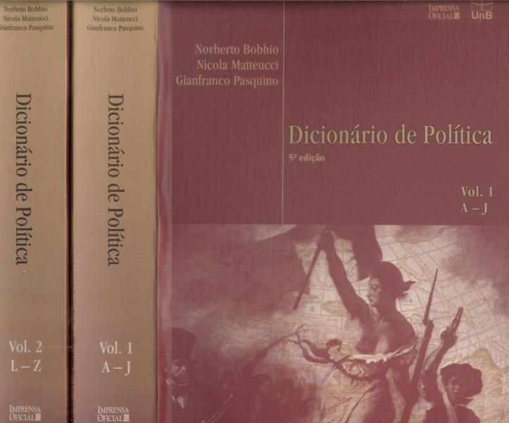 Dicionário de Política. 2 volumes