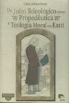 Do Juízo Teleológico Como Propedêutica À Teologia Moral Em Kant