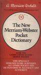 The New Merriam-webster Pocket Dictionary (1971)
