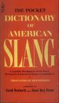 The Pocket Dictionary Of Contemporary Slang (1968)