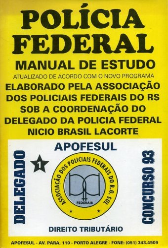Manual Polícia Federal