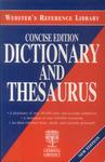 Concise Edition Dictionary And Thesaurus (2002)