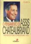 O Pensamento De Assis Chateaubriand - Volume 30