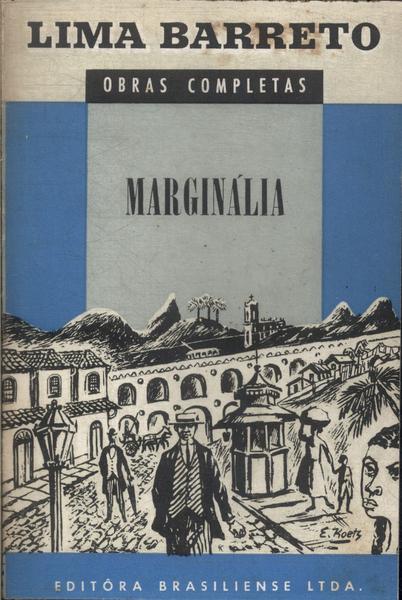 Marginália, de Lima Barreto - Editora letras & letras