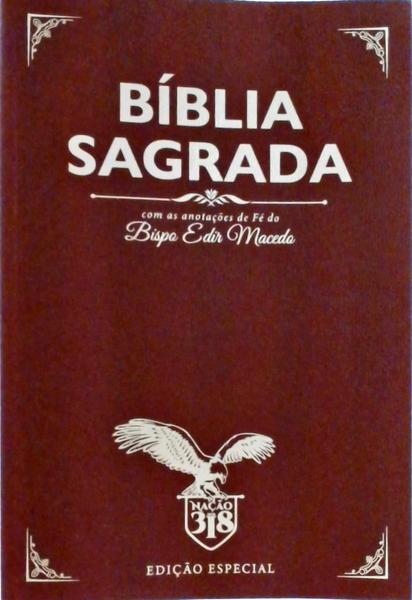 Bíblia Sagrada com Anotações de Fé do Bispo Edir Macedo