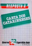 Resposta À Carta Dos Catarinenses