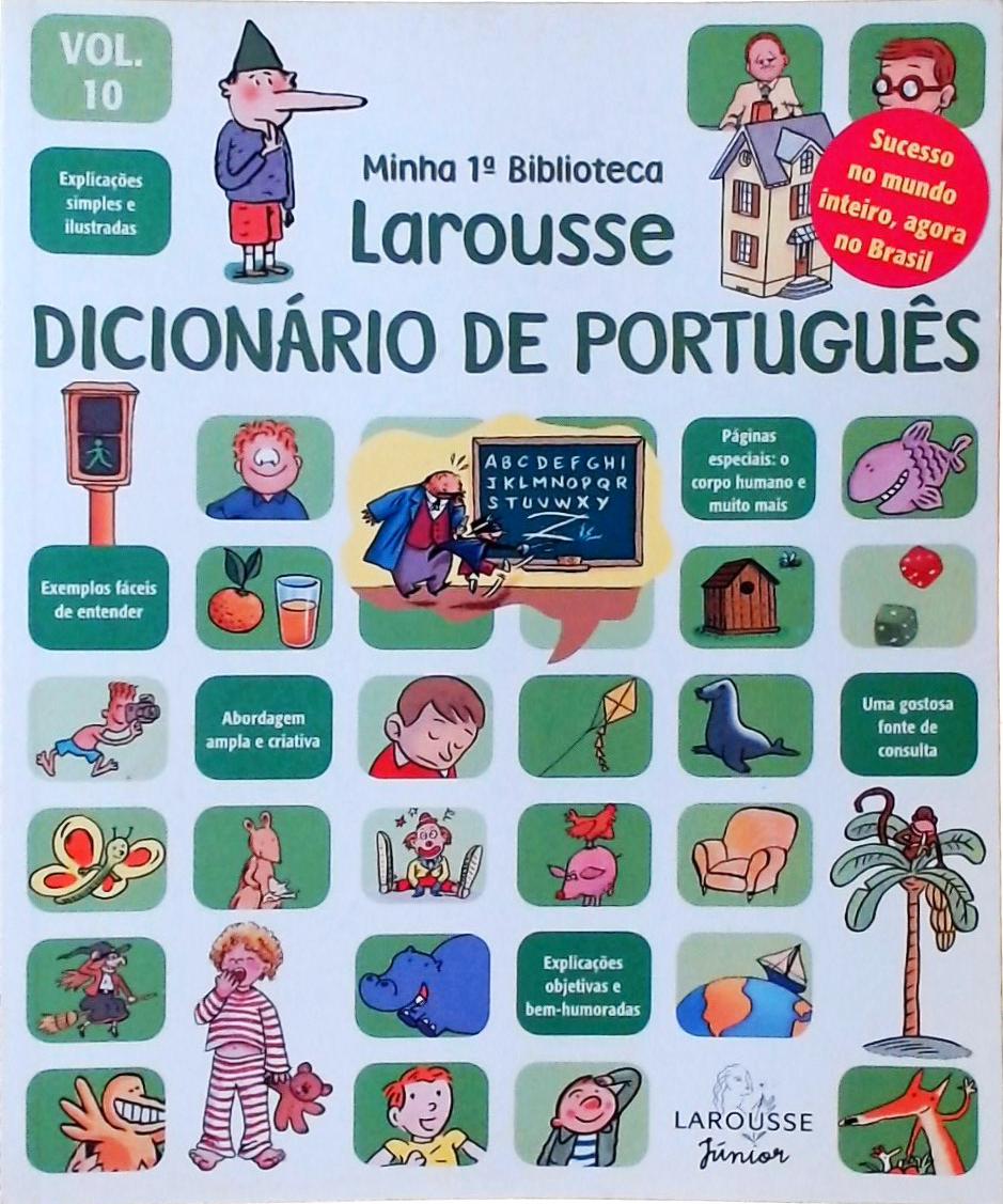 Minha 1ª Biblioteca Larousse - Dicionário De Português