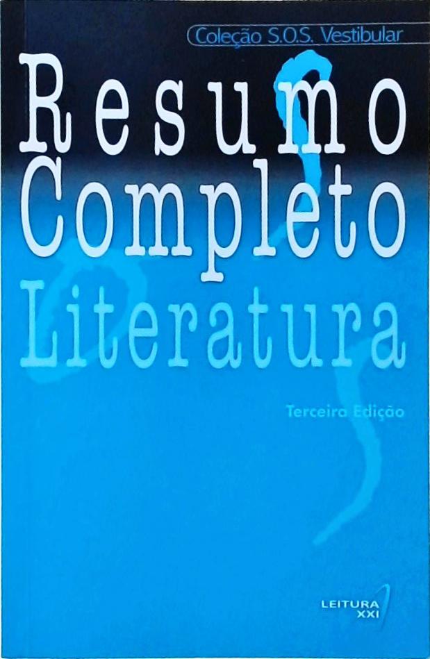 Resumo Completo - Literatura (2015)
