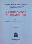 Documentos Interessantes Para A História De São Paulo Vol 92