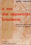 A Voz Das Opposições Brasileiras