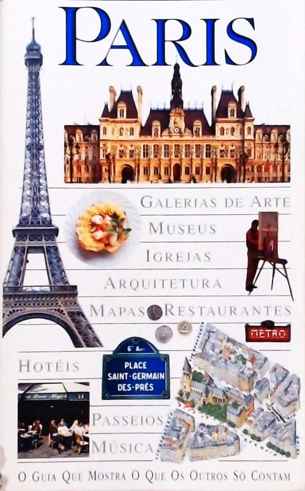 Guia Visual Folha De S. Paulo - Paris (1997)