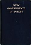 New Governments In Europe
