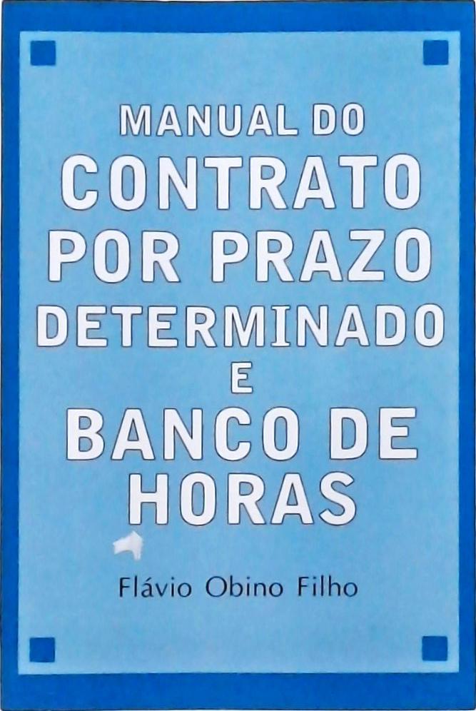 manual do Contrato por Prazo Determinado e Banco de Horas