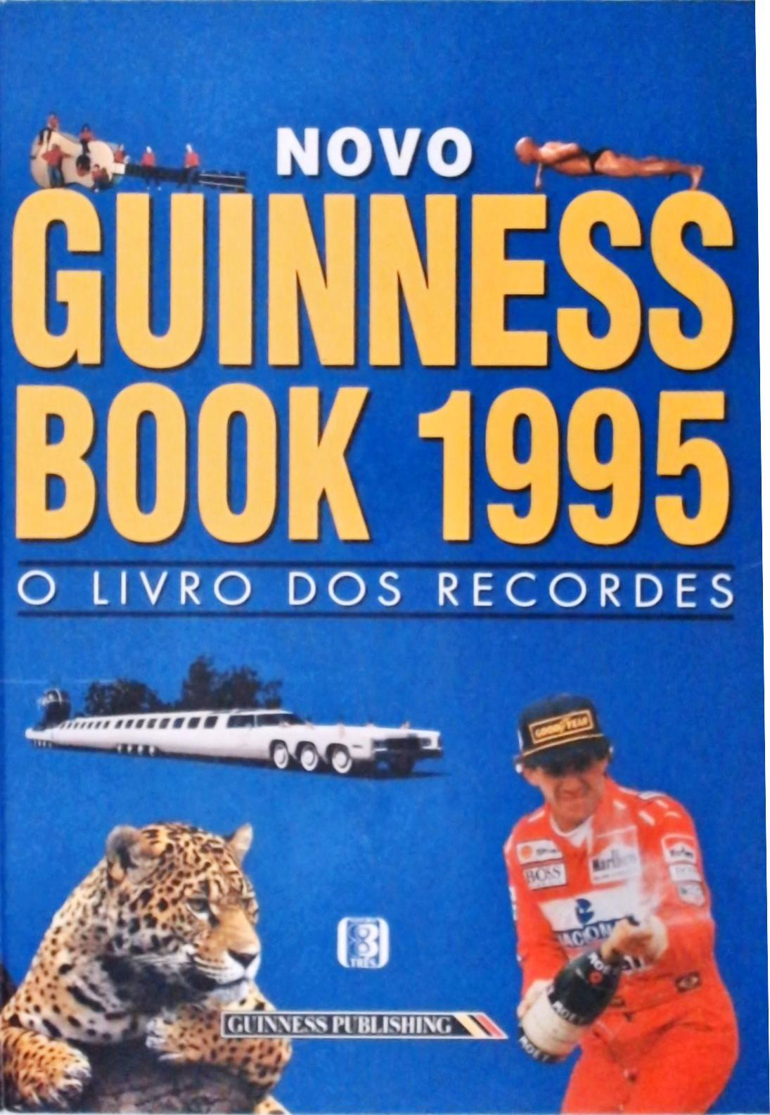 Novo Guinness Book 1995 O Livro Dos Recordes Solange Costa Souza