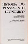 História Do Pensamento Econômico - 2 Volumes
