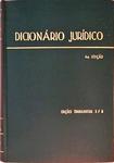Dicionário Jurídico - 2 Volumes