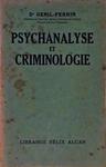Psychanalyse Et Criminologie