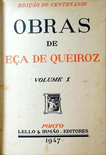 Obras De Eça De Queiroz - Volume 10
