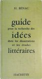 Guide Pour La Recherche Des Idées Dans Les Dissetations Et Les Études Littéraires