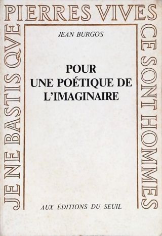 Pou Une Poétique de Le Imaginaire