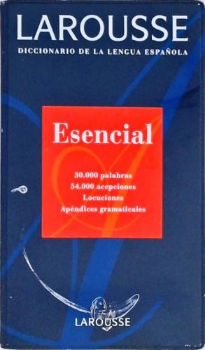 Diccionario Esencial De La Lengua Española - Larousse - Traça Livraria ...