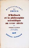 DHolbach et la Philosophie Scientifique au XVIII Siècle