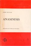 Anamnesis  - Researches sur le Nouveau Testament