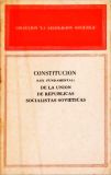 Constitucion (Ley Fundamental) Da Union de las Republicas Socialistas Sovieticas