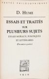 Essais Et Traites Sur Plusieurs Sujets - Vol. 1