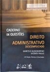 Caderno de Questões - Direito Administrativo: Descomplicado