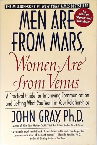 Men Are From Mars, Women Are From Venus