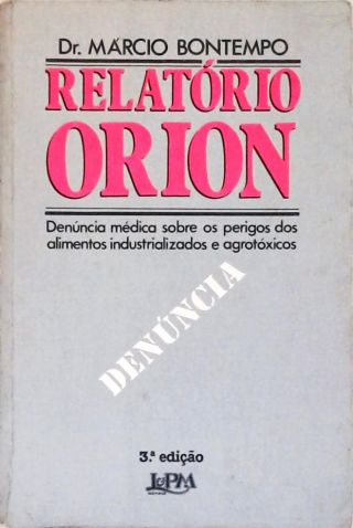 Relatório Orion