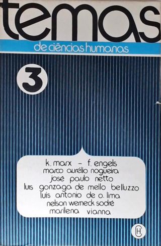 Temas de Ciências Humanas Nº 3