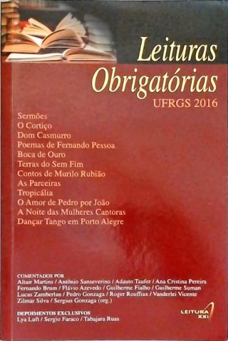 Leituras Obrigatórias UFRGS 2016