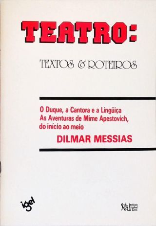 Teatro: Textos E Roteiros