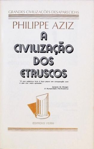 A Civilização Dos Etruscos