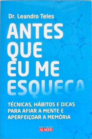 Antes Que Eu Me Esqueça