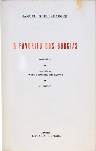 O Favorito Dos Borgias