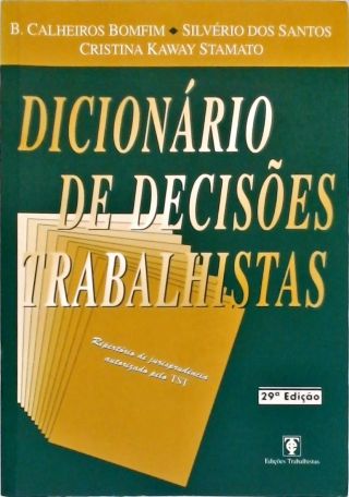 Dicionário de Decisões Trabalhistas