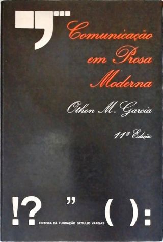 Comunicação Em Prosa Moderna