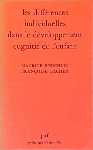 Les Différence Individuelles dans le Développement Cognitif de lEnfant