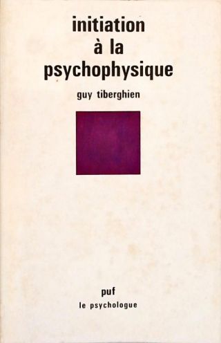 Initiation à la Psychopysique
